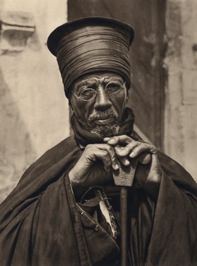 Jerusalem, Abyssinian Priests by Karl Grober