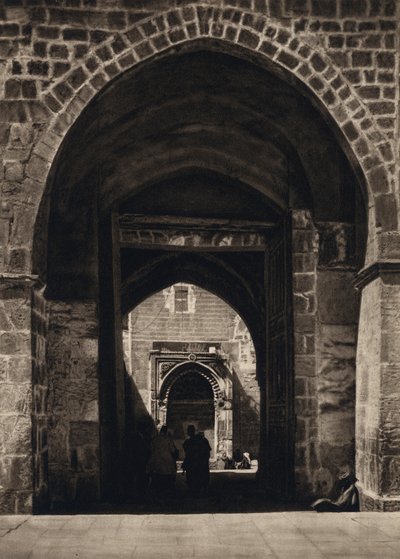 Jerusalem, Entrance to the Place of the Temple by Karl Grober