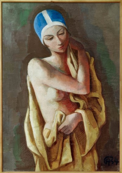 After the Bath by Karl Hofer