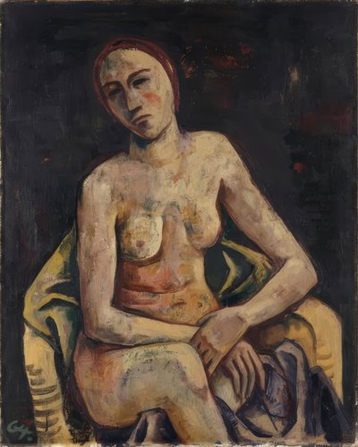 Seated Woman by Karl Hofer