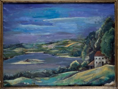 Ticino Landscape by Karl Hofer