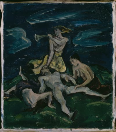 Lamentation for the Dead by Karl Hofer