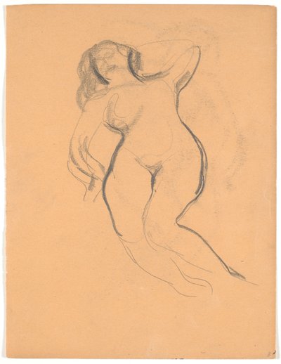 Reclining Female Model by Karl Isakson