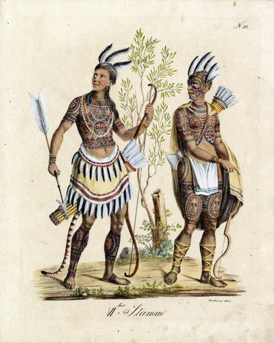 North American Indians by Karl Joseph Brodtmann