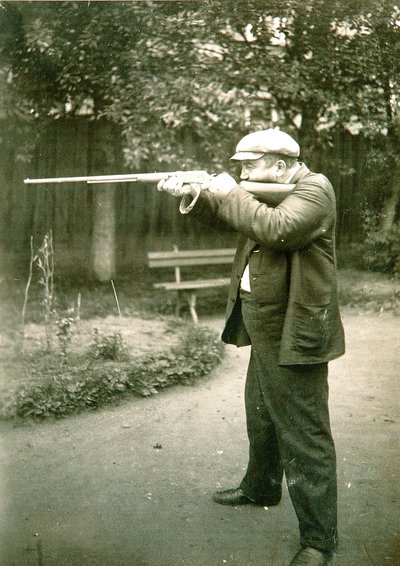 Author Alexander Ivanovich Kuprin in Gatchina by Karl Karlovich Bulla