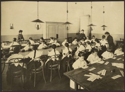 Embroidery Lesson by Karl Karlovitz Bulla