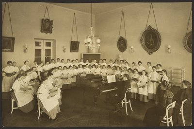 Singing Lesson by Karl Karlovitz Bulla
