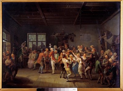 Recruitment in an 18th century Inn by Karl Kaspar Pitz