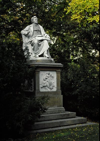 Monument in Tribute to Franz Peter Schubert by Karl Kundmann