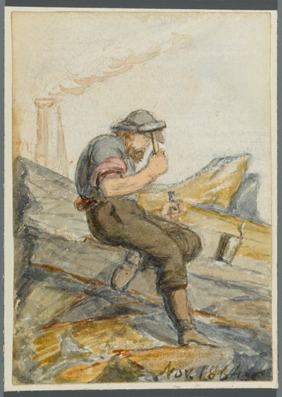 Stone Worker by Karl L.H. Mueller