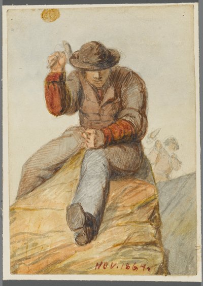 Stone Worker by Karl L.H. Mueller