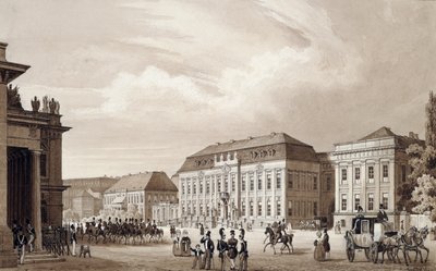 Unter Den Linden, Berlin by Karl Loeillot de Mars