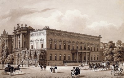 Unter Den Linden, Berlin by Karl Loeillot de Mars