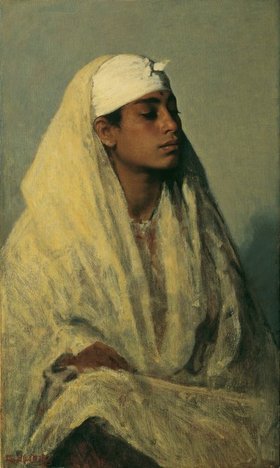 A Sphinx face of today, c.1875-80 by Karl Muller