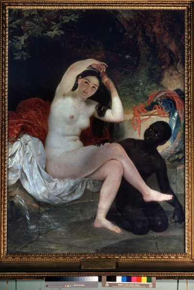 Bathing Bathsheba by Karl Pavlovich Bryullov
