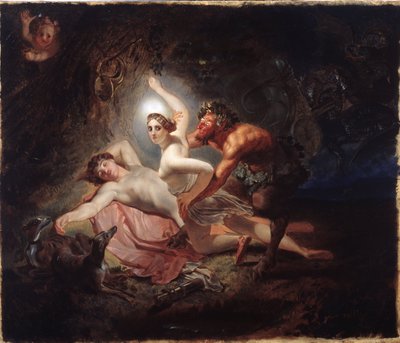 Diana, Endymion and Satyr by Karl Pavlovich Bryullov