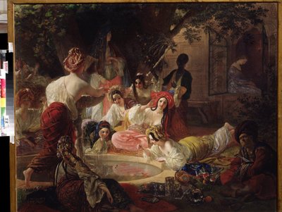 The Fountain of Bahcesaray by Karl Pavlovich Bryullov