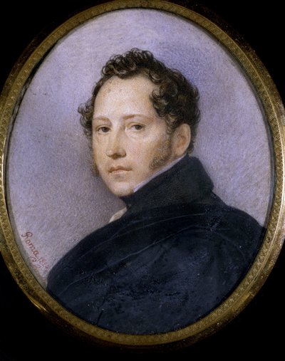 Portrait of the Artist S. Shchedrin by Karl Pavlovich Bryullov