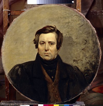 Portrait of the Writer Vasily Ivanovich Orlov by Karl Pavlovich Bryullov