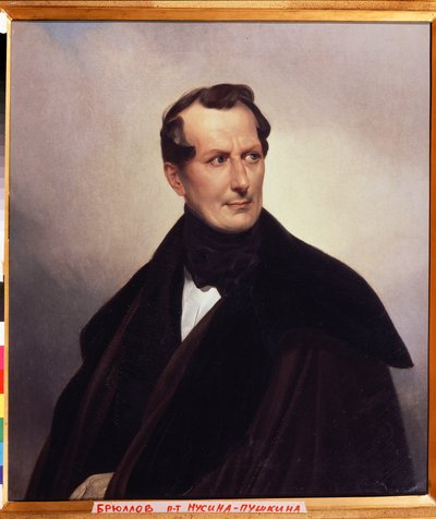 Portrait of Count Vladimir Musin-Pushkin by Karl Pavlovich Bryullov