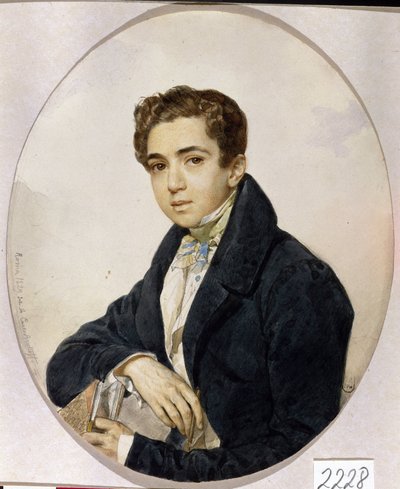 Portrait of the Prince Grigory Grigorievich Gagarin by Karl Pavlovich Bryullov
