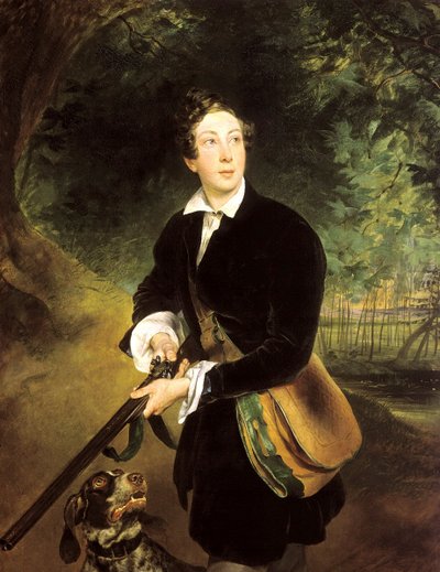 Portrait of the Author Count Aleksey Konstantinovich Tolstoy by Karl Pavlovich Bryullov