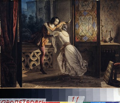 Romeo and Juliette by Karl Pavlovich Bryullov