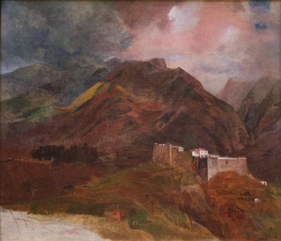 The Peak Fort on the Island of Madeira, 1849-1850 by Karl Pavlovich Bryullov
