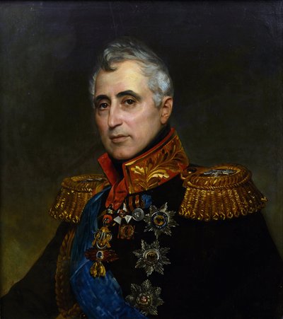 Portrait of Carlo Andrea (Charles Andre), Count Pozzo di Borgo (1764-1842) by Karl Pavlovich Bryullov