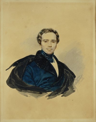 Portrait of Count Fyodor Fyodorovich Golitsyn, 1833 by Karl Pavlovich Bryullov