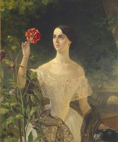 Portrait of Countess Sophia Bobrinskaya, née Samoylova by Karl Pavlovich Bryullov