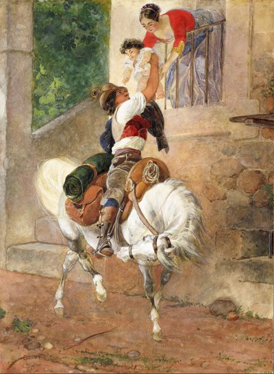 Return of a Roman Shepherd Home by Karl Pavlovich Bryullov