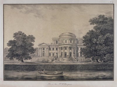 The Yelagin Palace in Saint Petersburg by Karl Petrovich Beggrov
