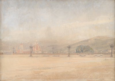 Piazzale Michelangelo near Florence by Karl Schou