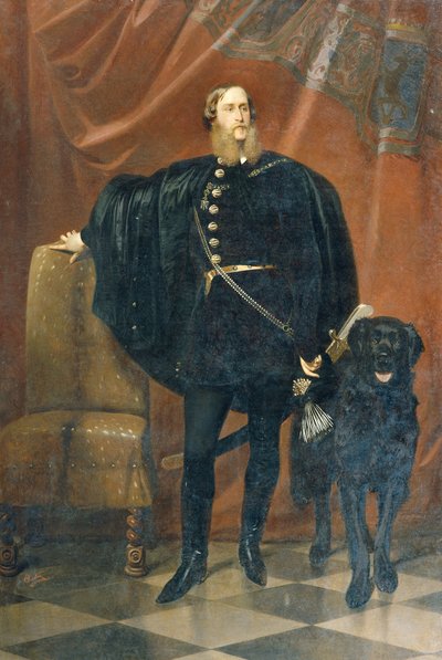 János Count Pálffy of Erdőd (1829–1908) by Karl Theodor von Piloty