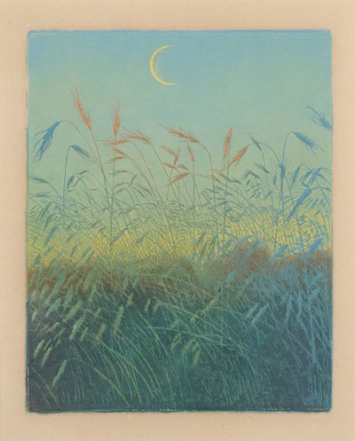 Ripe Cornfield: Evening by Karl Wilhelm Arthur Illies