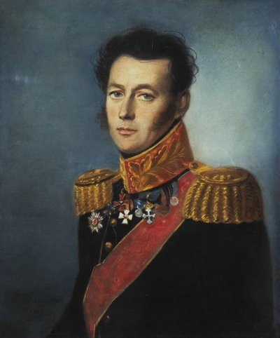 Portrait of General Ivan Skobelev 1778-1849, 1826 by Karl Wilhelm Bardou