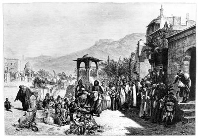 Distribution of Dates in a Cemetery in Cairo by Karl Wilhelm Gentz
