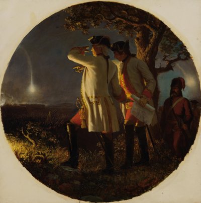 The Storming of Schweidnitz 1761 by Karl von Blaas