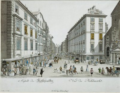 The Kohlmarkt by Karl von Schutz