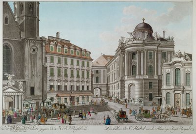 The Old Burgtheater by Karl von Schutz