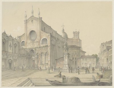 Venice: S. Giovanni & Paolo by Karoly Lajos Libay