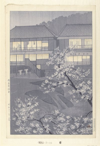 The Hot Springs of Shuzenji by Kasamatsu Shirô
