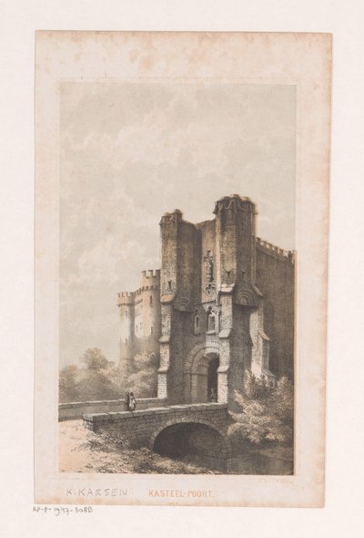 City Gate in the Thirteenth Century by Kasparus Karsen