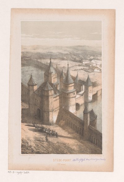 City Gate in the Thirteenth Century by Kasparus Karsen