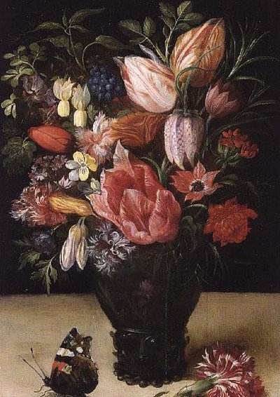Still Life of Flowers, 1620-21 by Kasper or Gaspar van den Hoecke