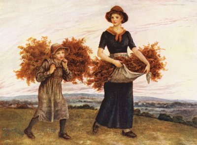 The Bracken Gatherers by Kate (after) Greenaway