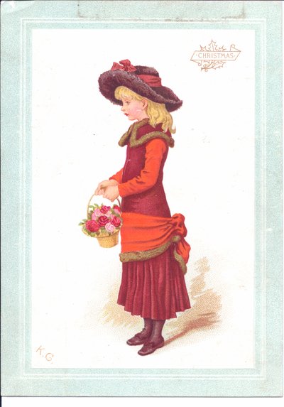 Child Dressed in Regency Clothes, c.1880 by Kate Greenaway