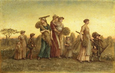 Gleaners Going Home by Kate Greenaway