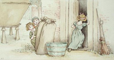 Hide and seek by Kate Greenaway